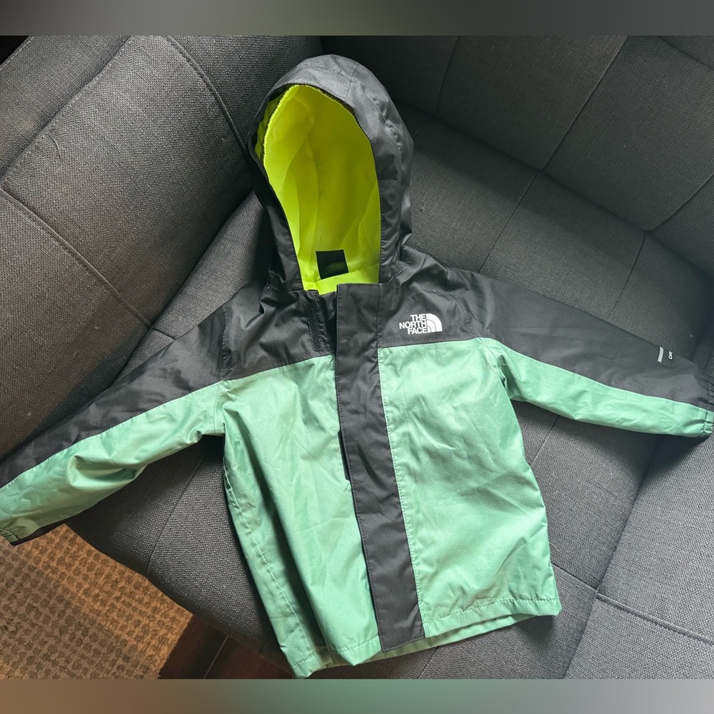 North face baby raincoat